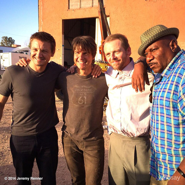 mission impossible 5 - Tom Cruise, Jeremy Renner, Simon Pegg, Ving Rhames