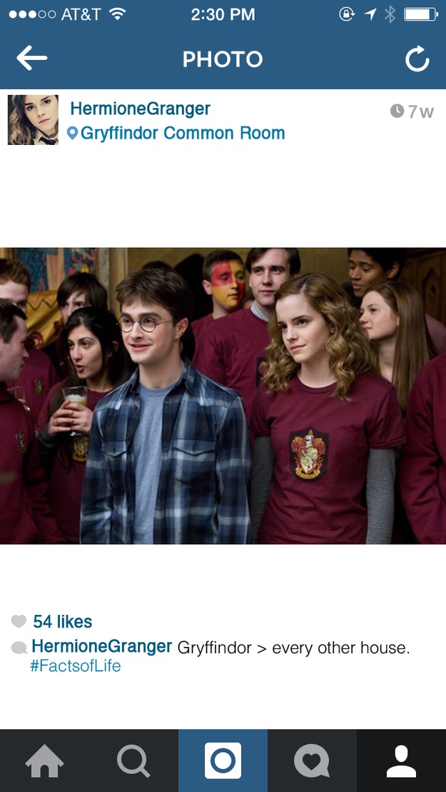 Hermione Granger Instagram