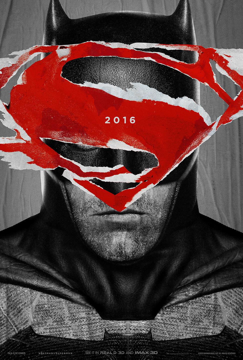 Batman V Superman: Dawn of Justice - Teaser poster