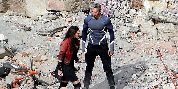 Filming on the set of 'Avengers: Age of Ultron'