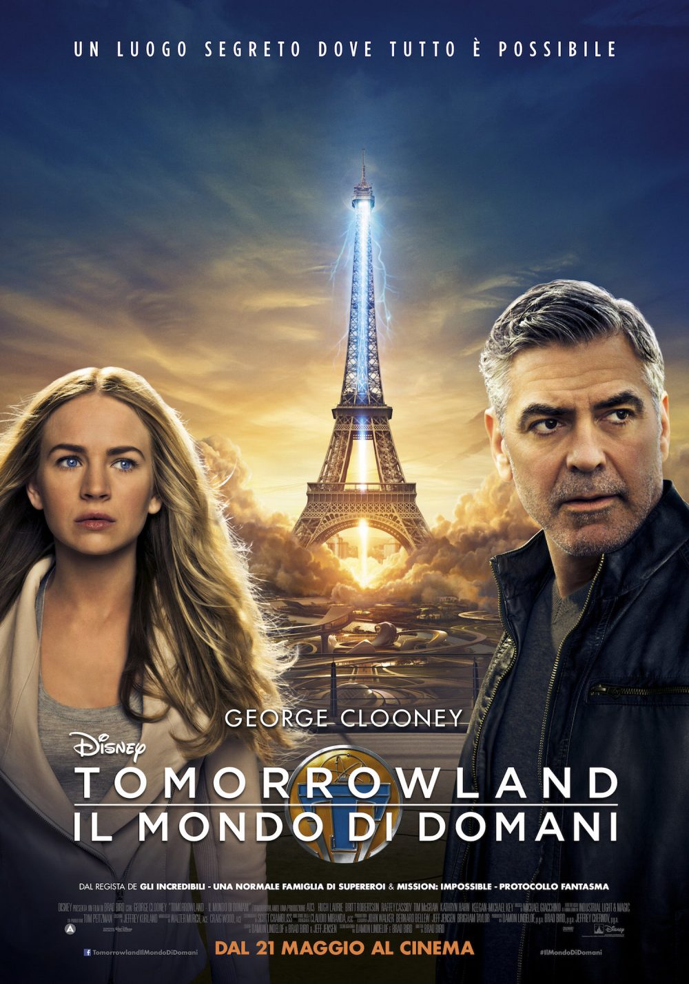 tomorrowland - poster italiano