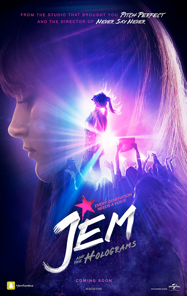 Jem e le Holograms - locandina USA