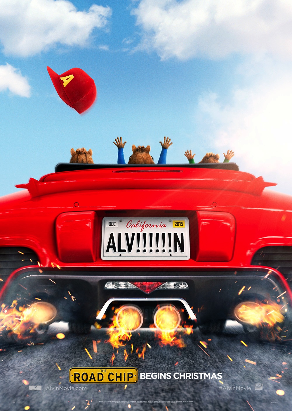 Alvin and the Chipmunks: The Road Chip Poster