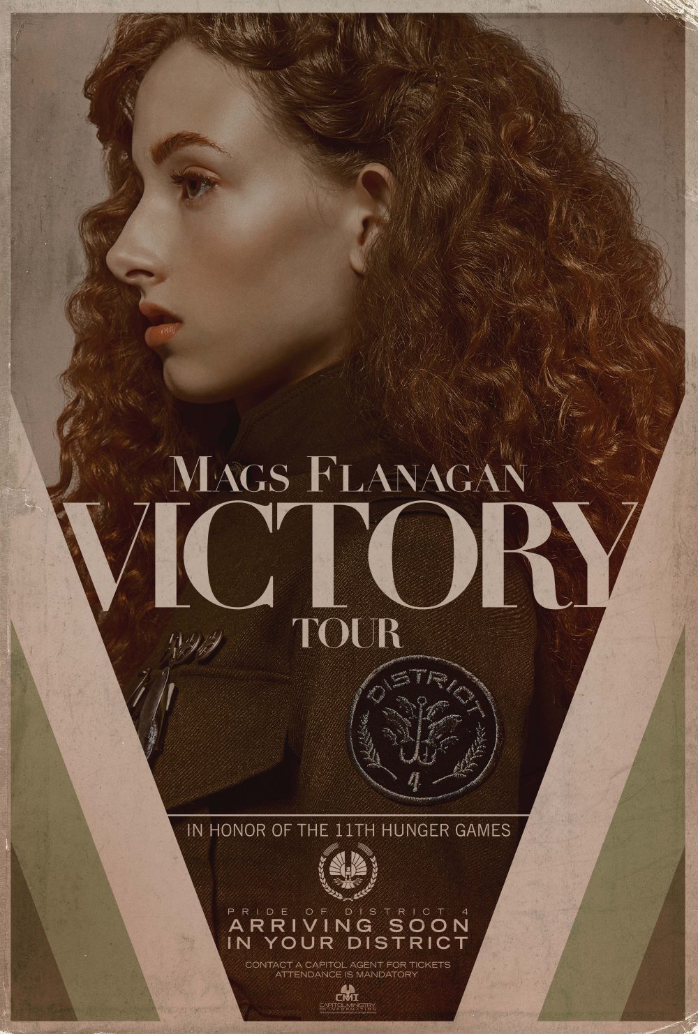 Hunger Games - Victory Tour Poster