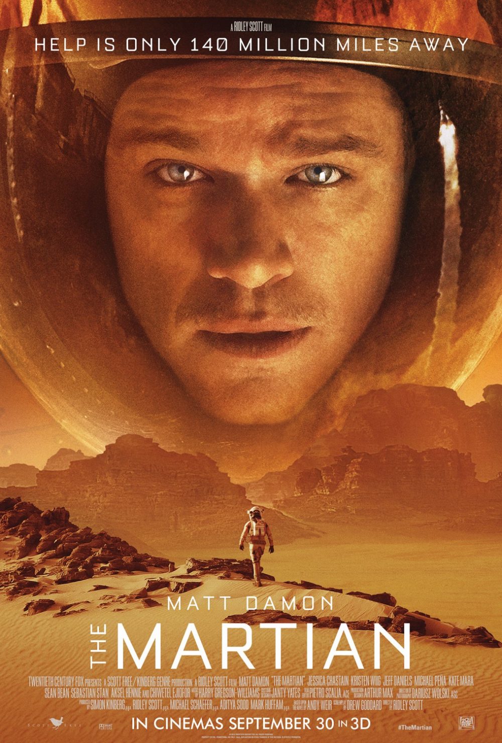 Sopravvissuto - The Martian - Poster