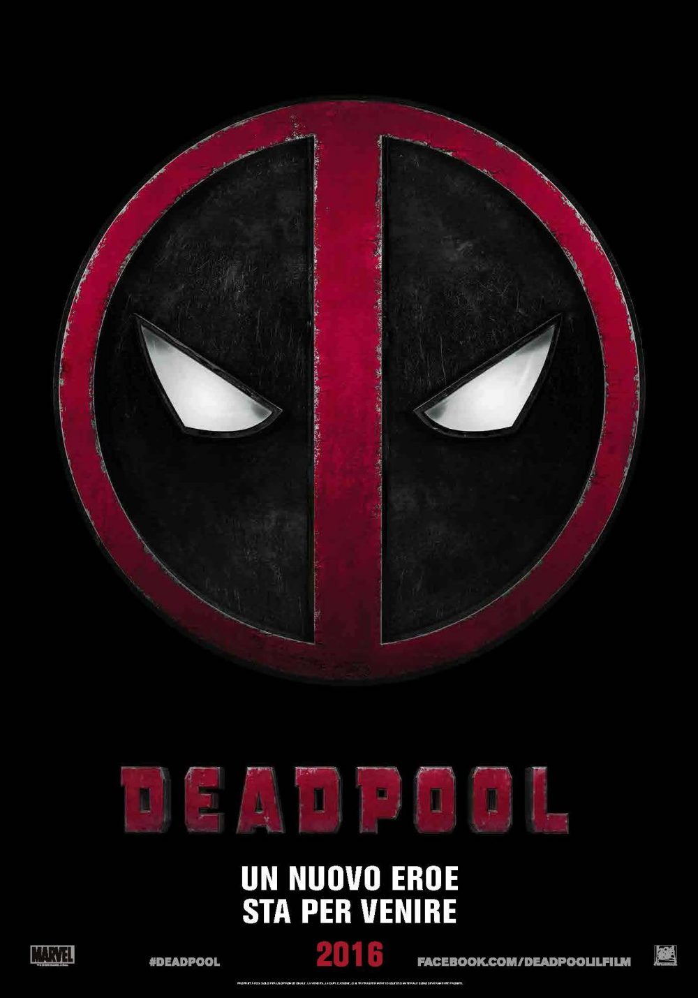 Deadpool - teaser poster italiano