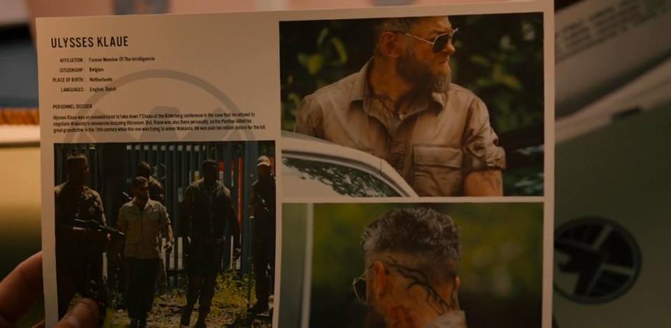 Ulysses Klaue Avengers: Age of Ultron easter egg