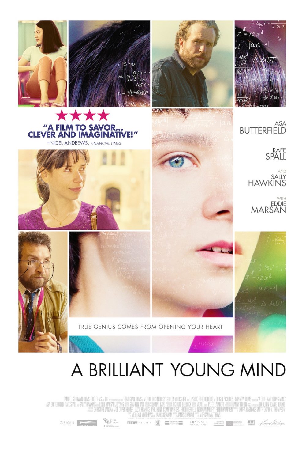 a brilliant young mind poster