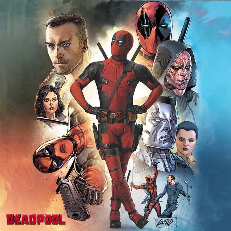 Rob Liefeld Deadpool Comic Con 2016