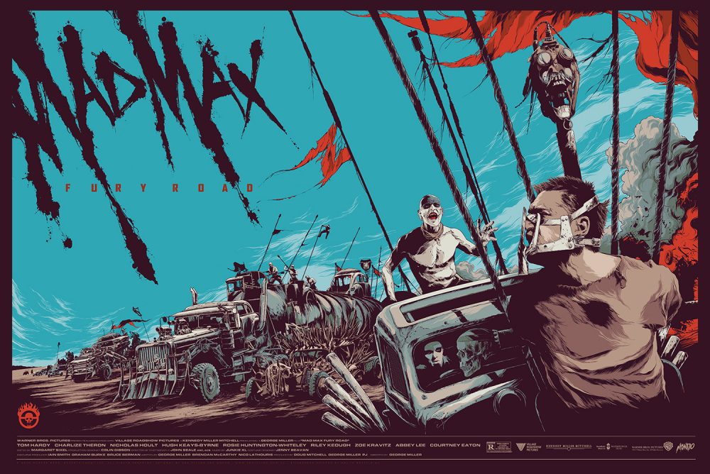 Mad Max: Fury Road Poster Mondo