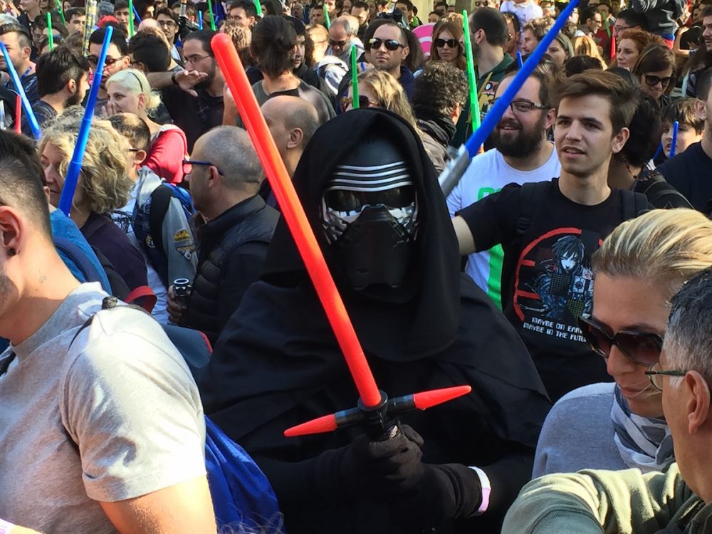 Lucca Comics & Games 2015 - La Battaglia di Spade Laser