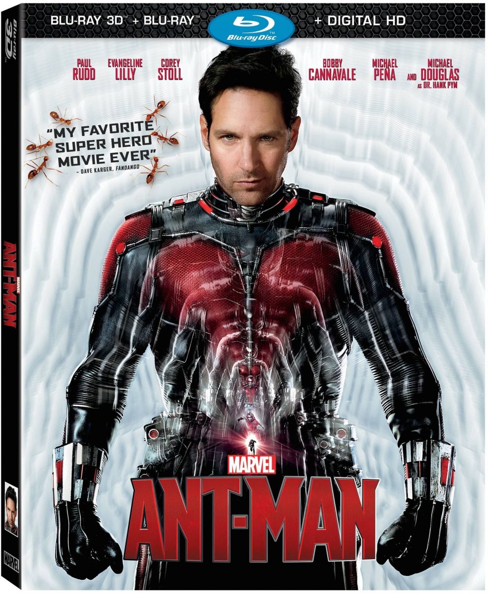 Ant-Man Blu Ray Cover