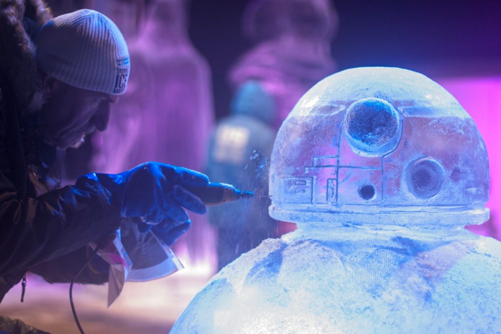 Star Wars Ice Sculpture