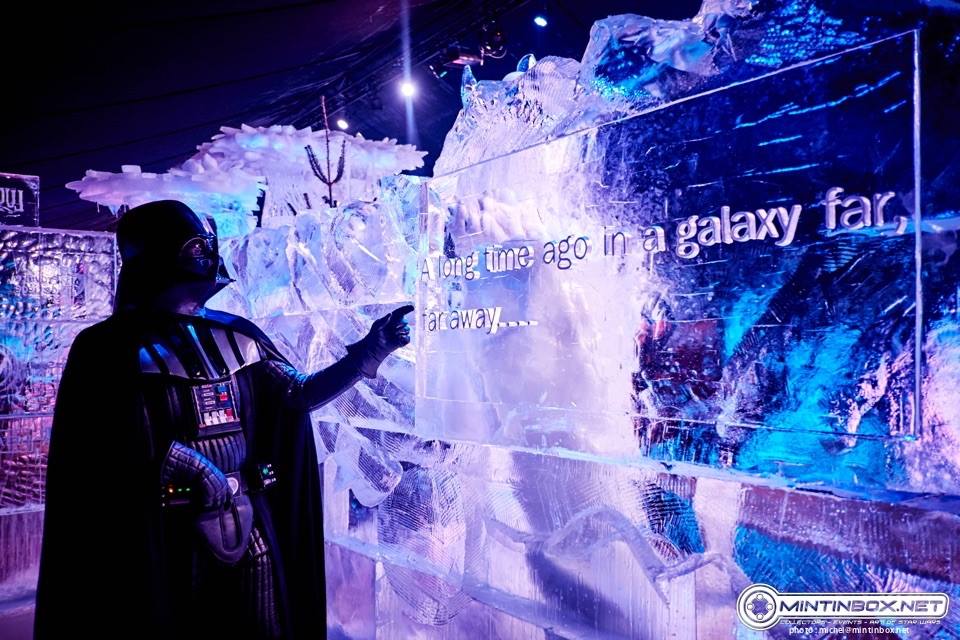 Star Wars Ice Sculpture