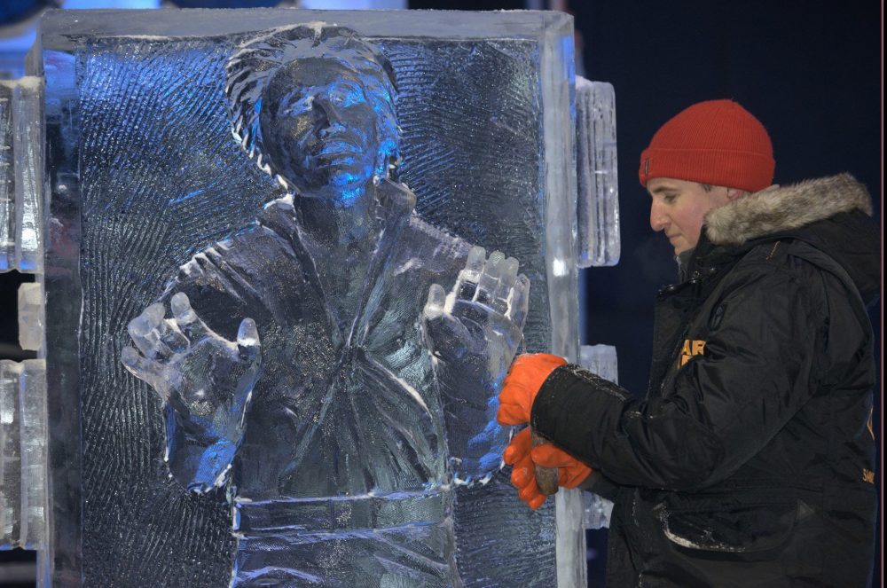 Star Wars Ice Sculpture