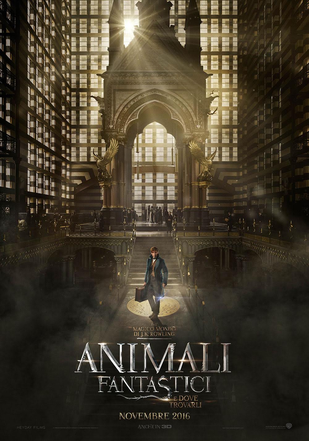 Animali Fantastici e Dove Trovarli - Teaser poster italiano