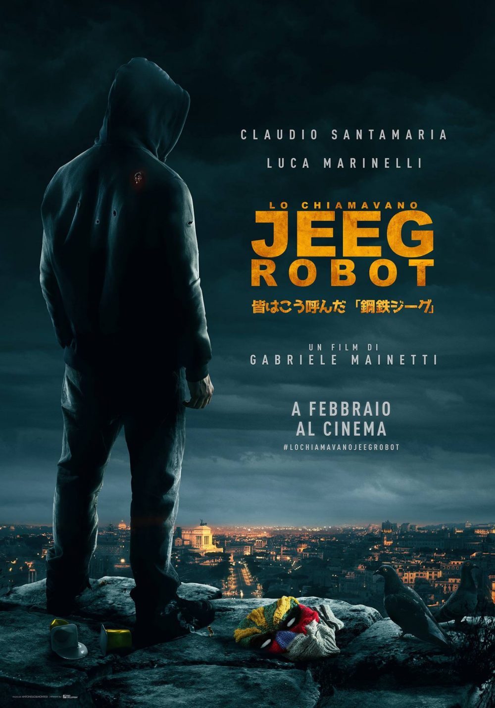 lo chiamavano jeeg robot poster