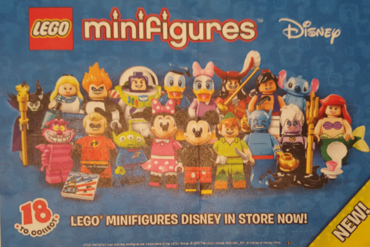 LEGO minifigures Disney Pixar