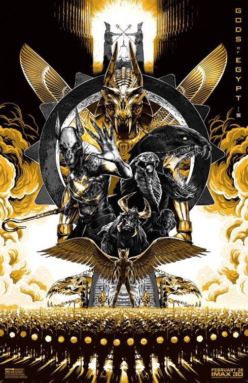 Gods of Egypt poster IMAX