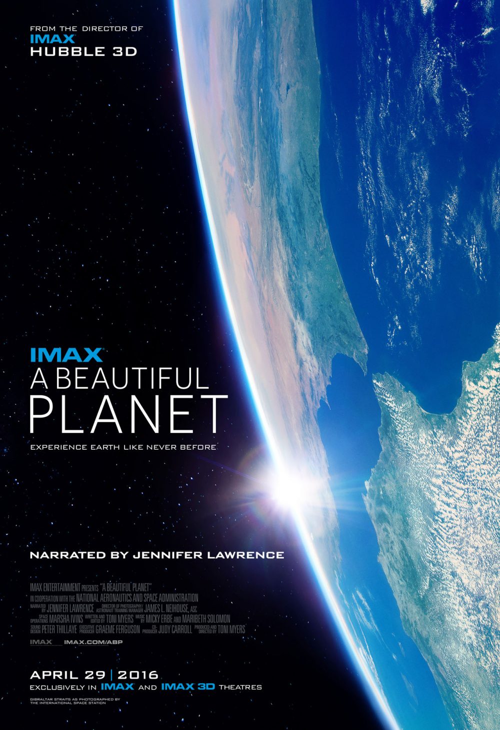A Beautiful Planet Locandina