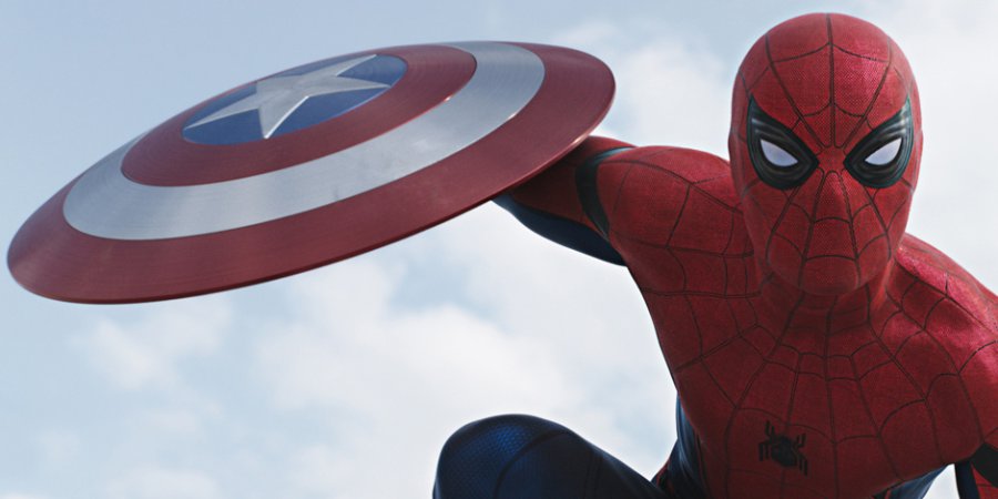 spider-man civil war banner