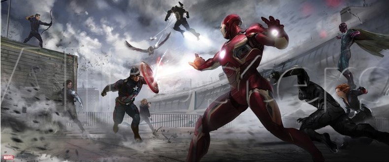 Captain America Civil War Concept