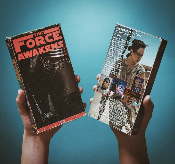 Star Wars Il Risveglio della Forza VHS Cover