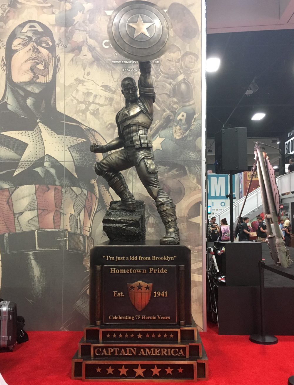 Captain America - Statua 75 anni