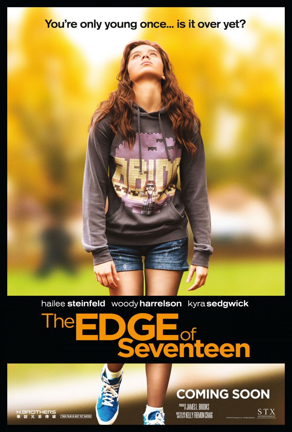 The edge of seventeen poster