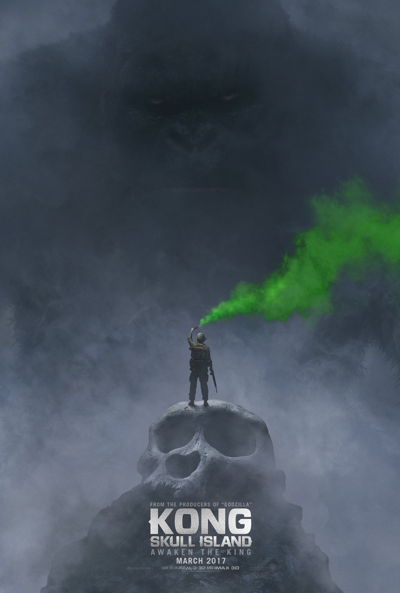 kong: skull island teaser poster