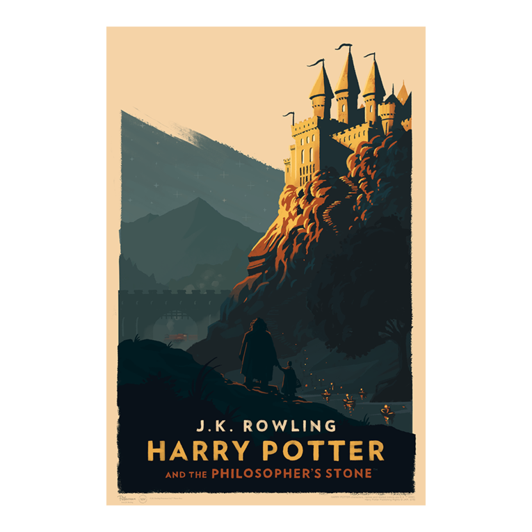 Harry Potter e la Pietra Filosofale - Olly Moss