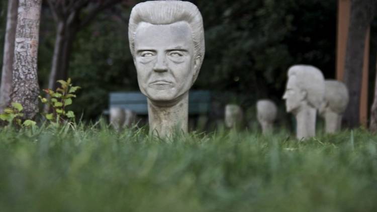 Christopher Walken installazione artistica