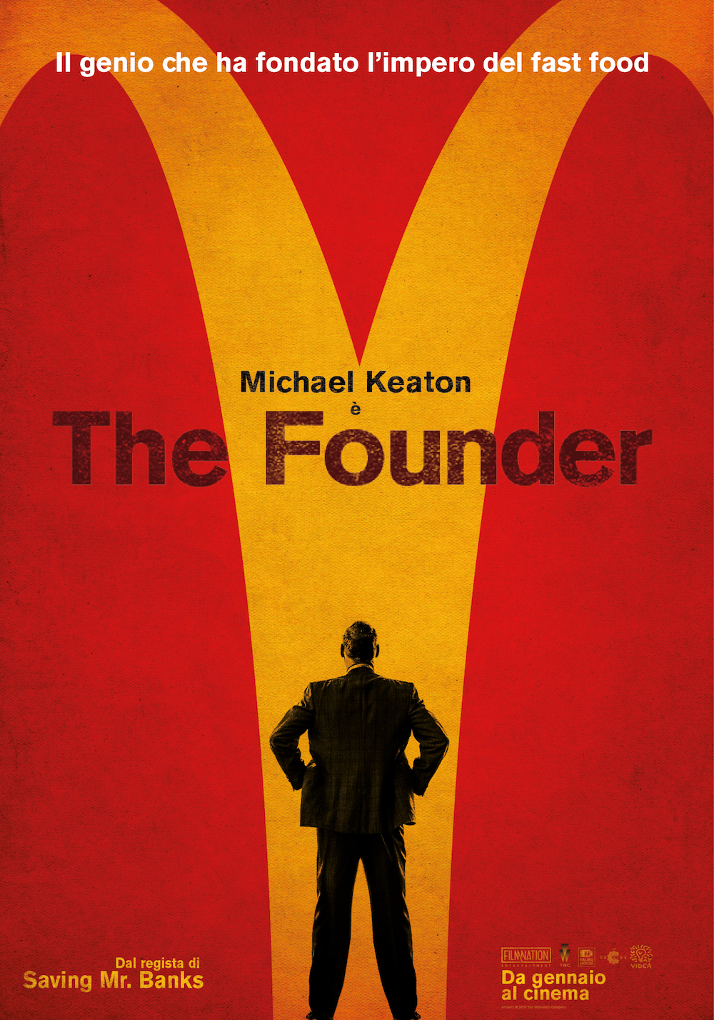 The Founder - teaser poster italiano