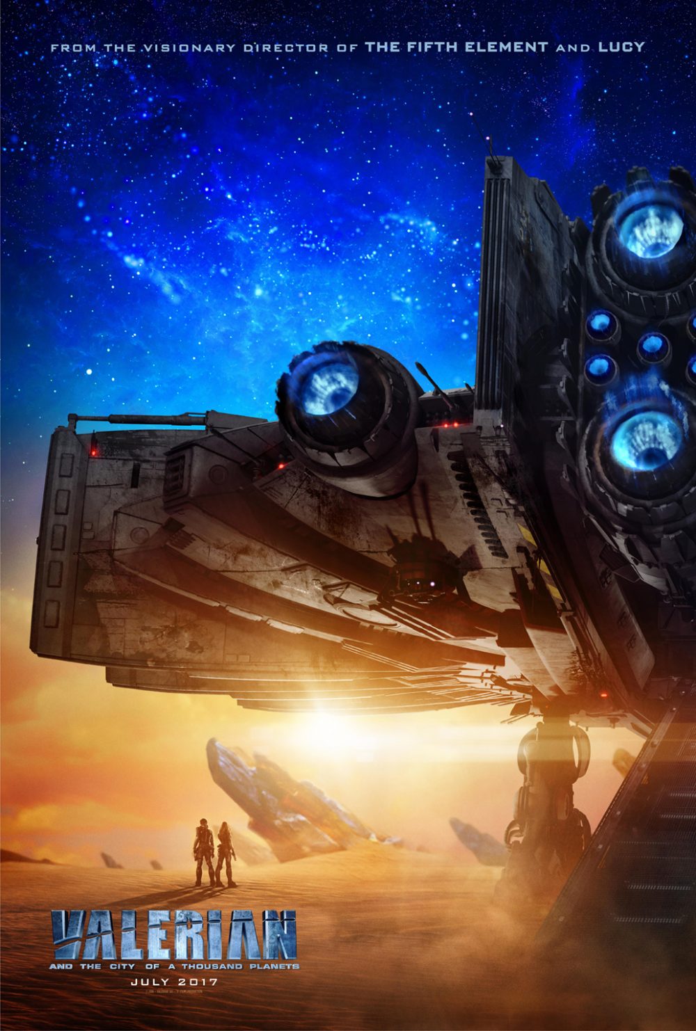 valerian teaser poster