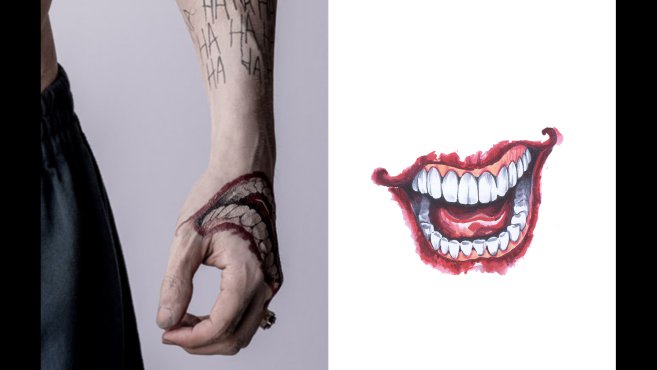 Joker Tattoo - Suicide Squad