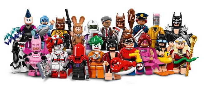 LEGO Batman minifigures