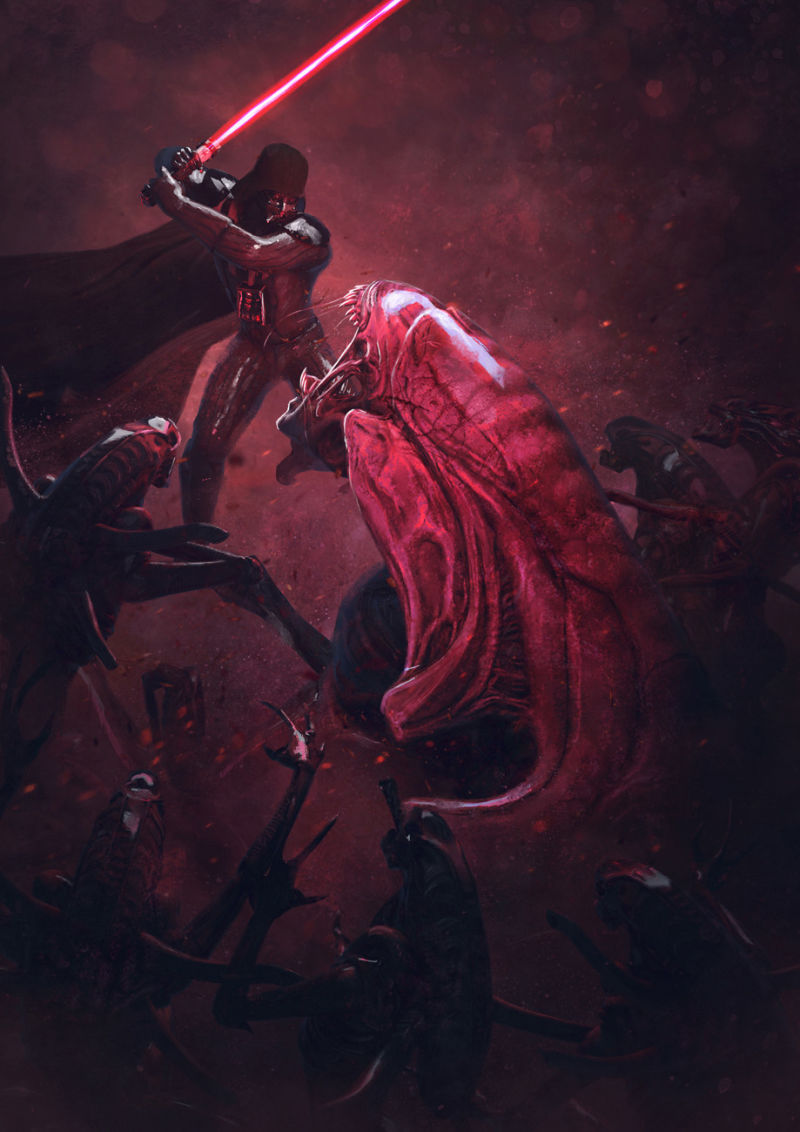 Guillem H. Pongiluppi Star Wars Vs Alien