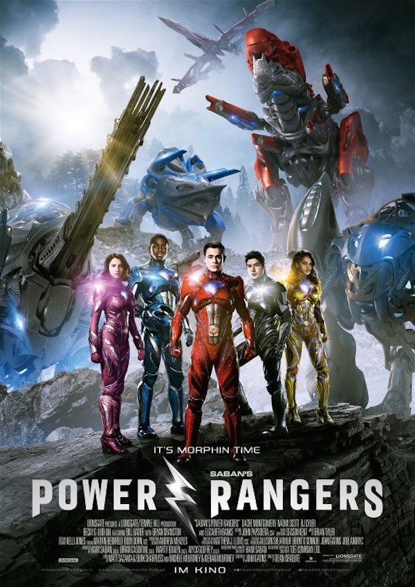 Power Rangers poster