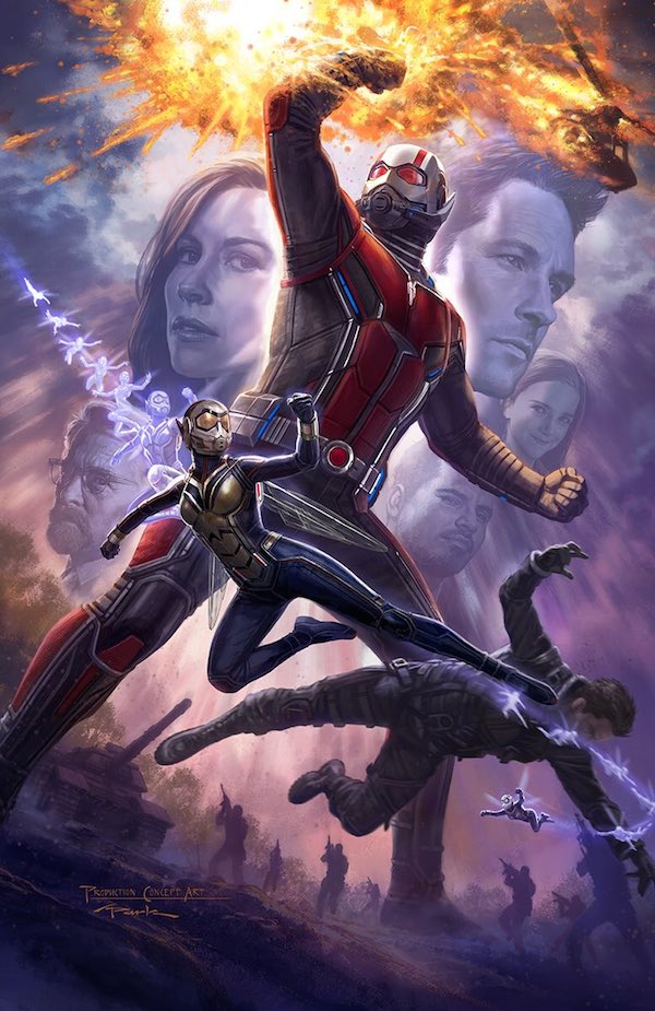 Ant-Man and The Wasp poster Andy Park