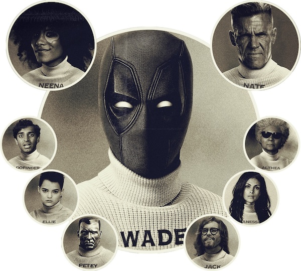 Deadpool personaggi cast