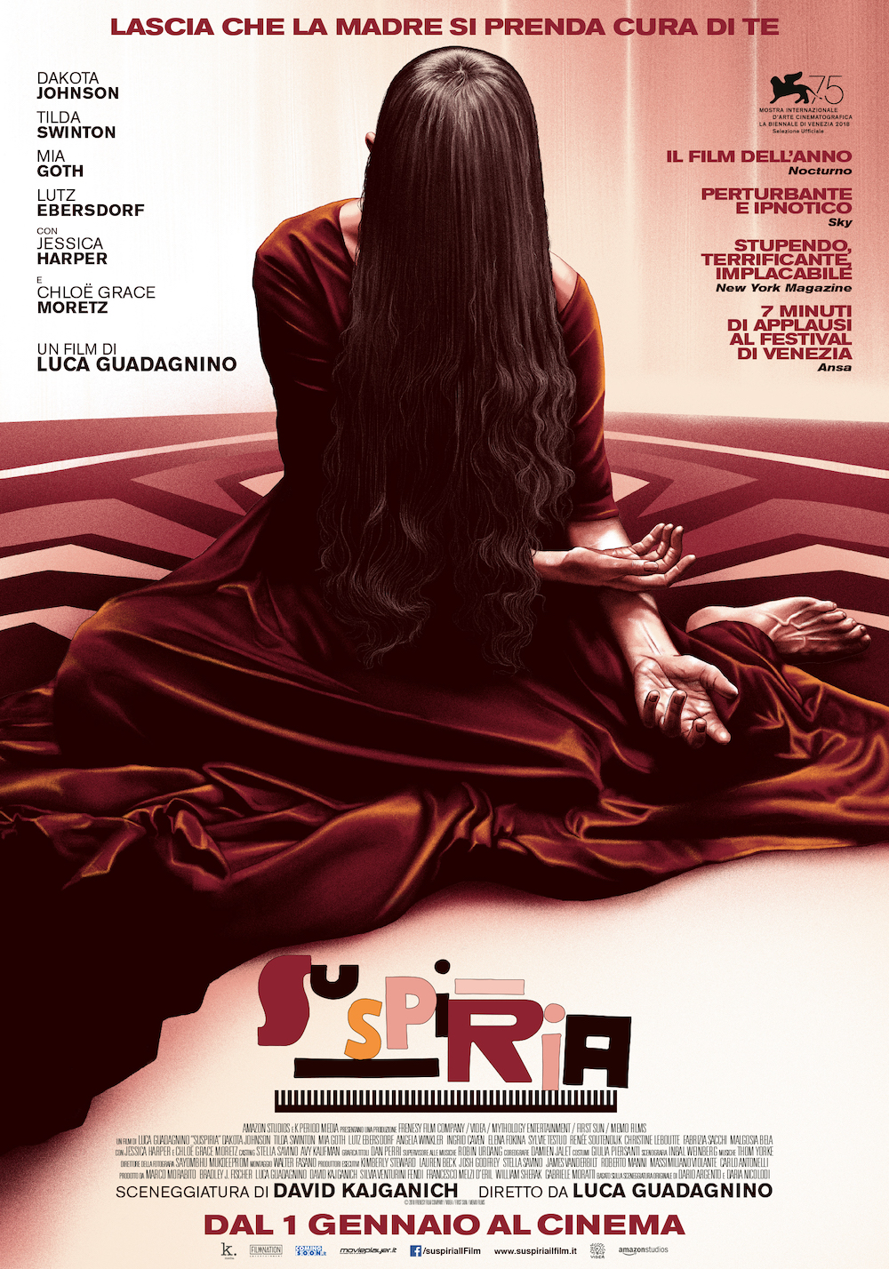 Suspiria - poster illustrato