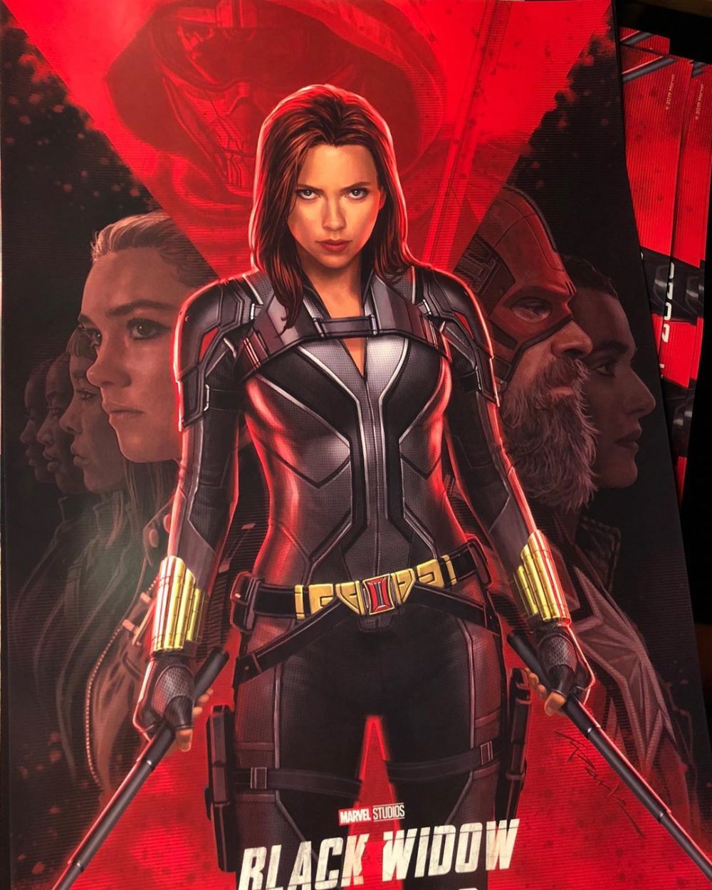 black widow poster