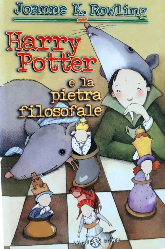 pietra prima copertina j.k. rowling