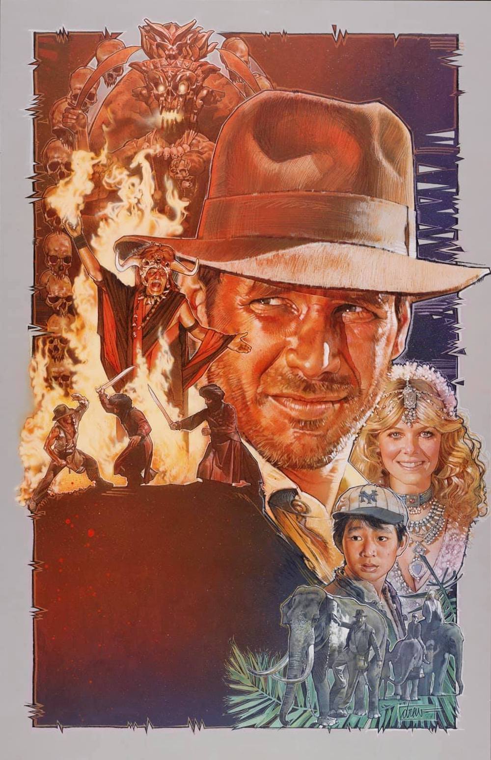 Indiana Jones e il Tempio Maledetto - Drew Struzan