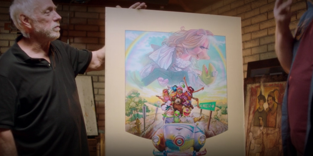 oggetti di scena ecco il film dei muppet drew struzan