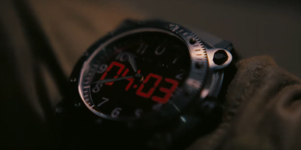 tenet dettagli sul film dallo spot orologio