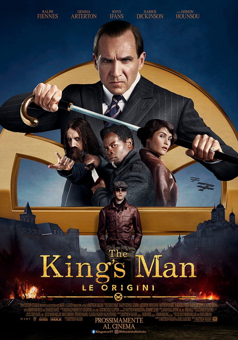 THE KING'S man poster ita