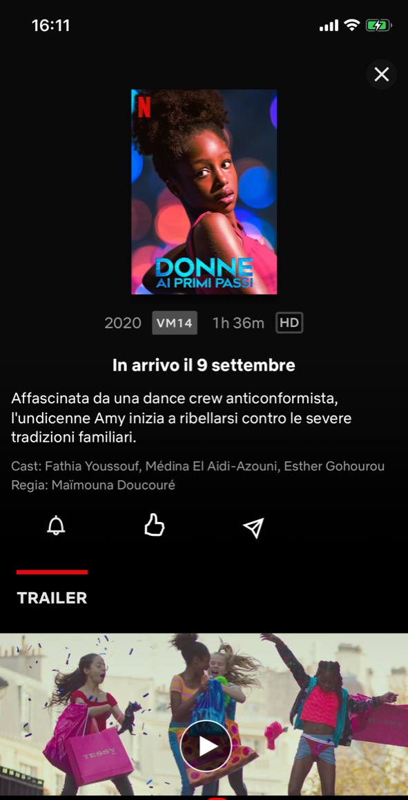 Netflix Donne ai primi passi