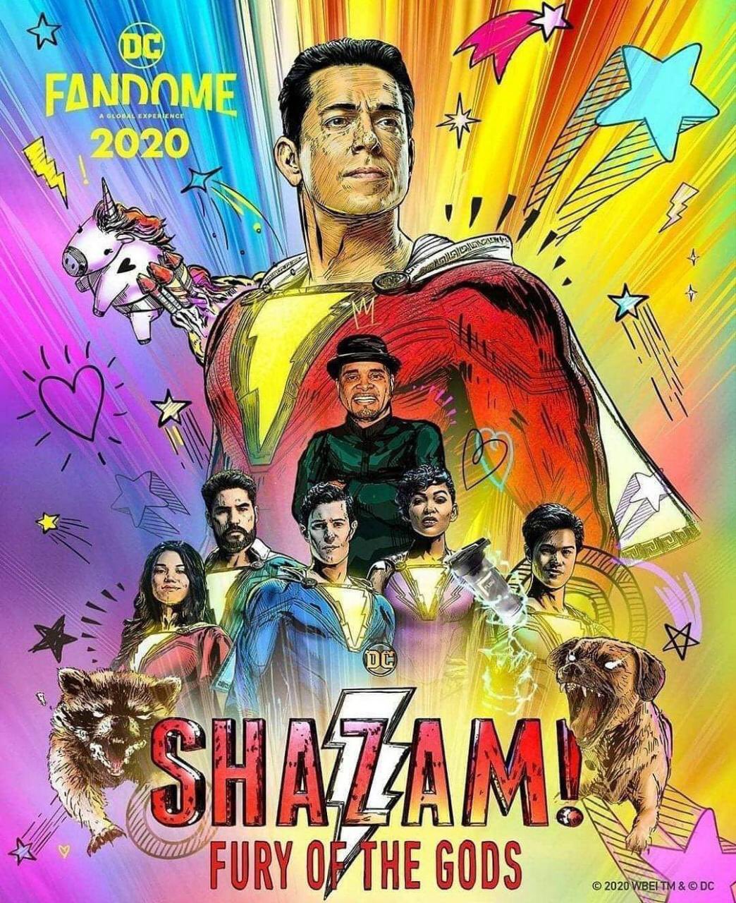 shazam 2 poster dc fandome