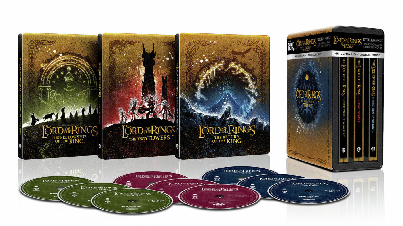 il signore degli anelli 4K steelbook